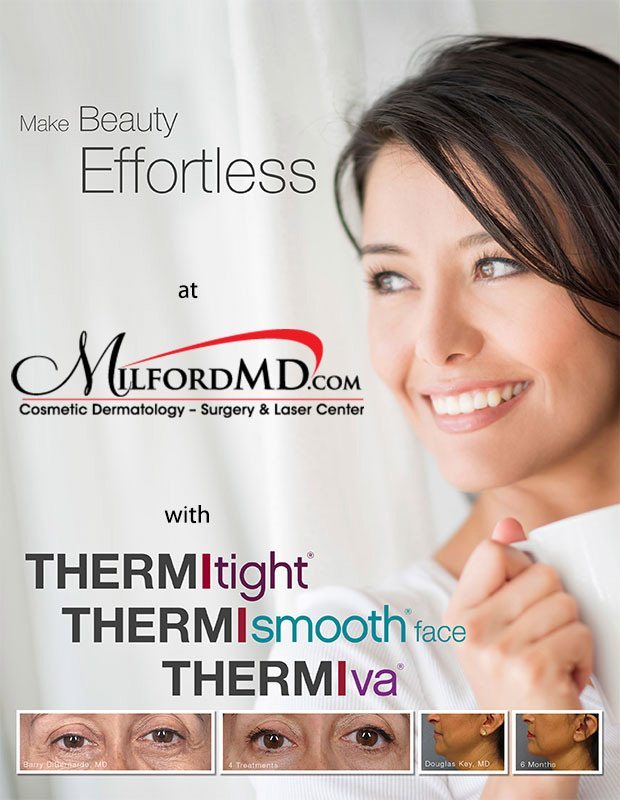 Thermitight Thermismooth face Thermiva Flyer | MilfordMD Cosmetic Dermatology Surgery & Laser Center in PA