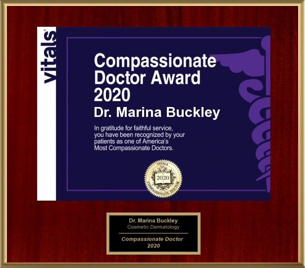 Dr. Marina Buckley Compassionate Doctor 2020