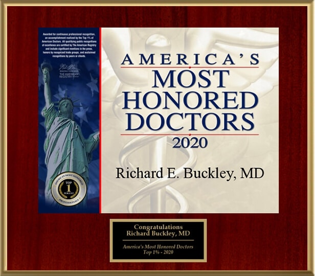 2020 Americas Most Honored Doctors Five Years