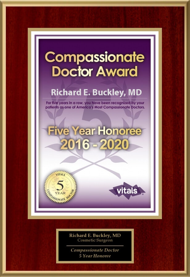 2020 Award Compassionate Doctor Five Years