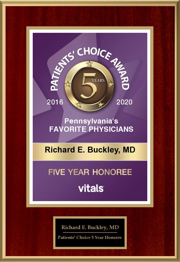 2020 Award Patients Choice Five Years