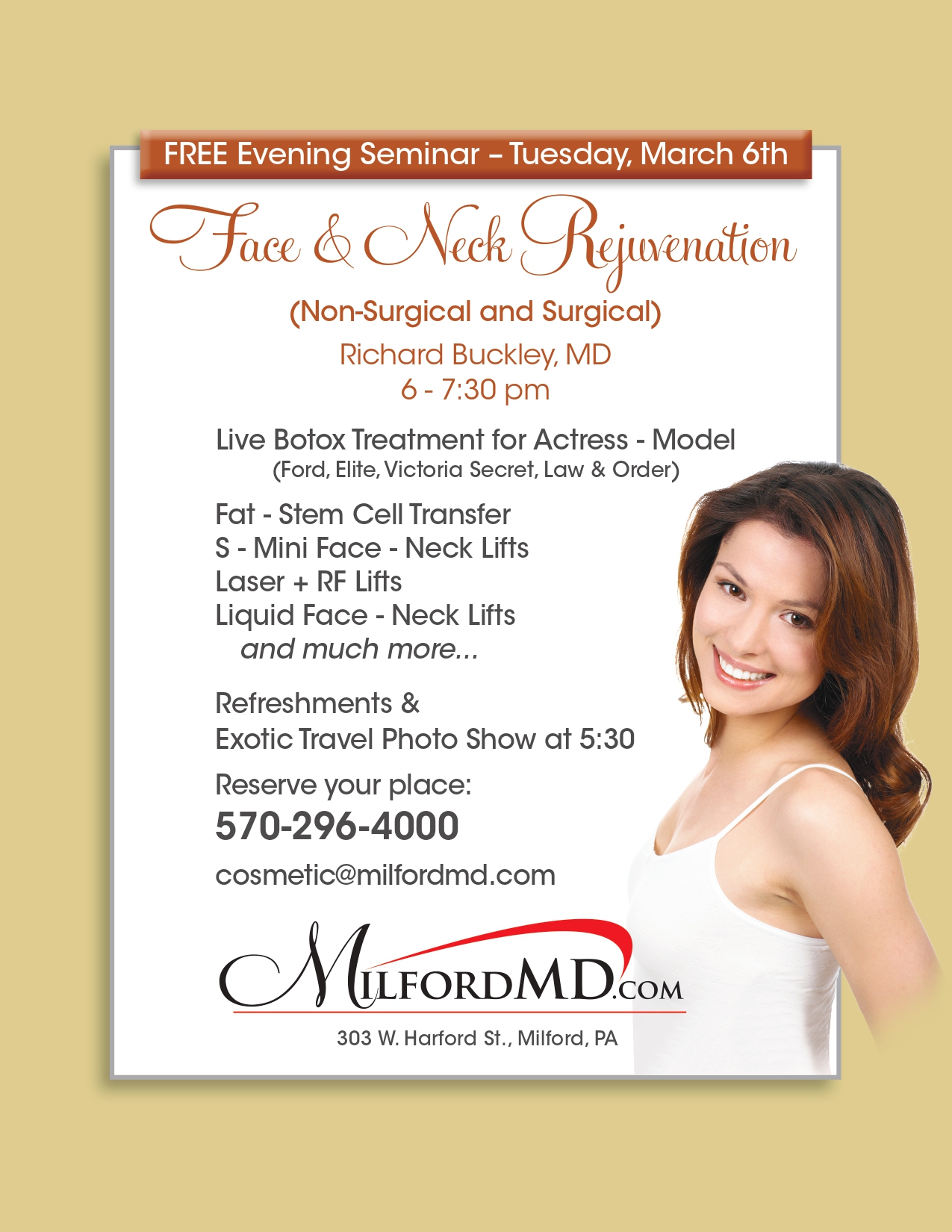 Face Neck Rejuvenation By MilfordMD