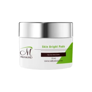 Medical-grade skin brightening pads product packaging for pigmentation treatment