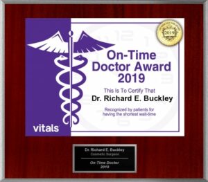 Dr. Richard E. Buckley On-Time Doctor Award 2019