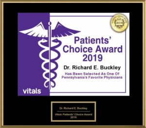 Richard E. Buckley MD Patients' Choice Award 2019